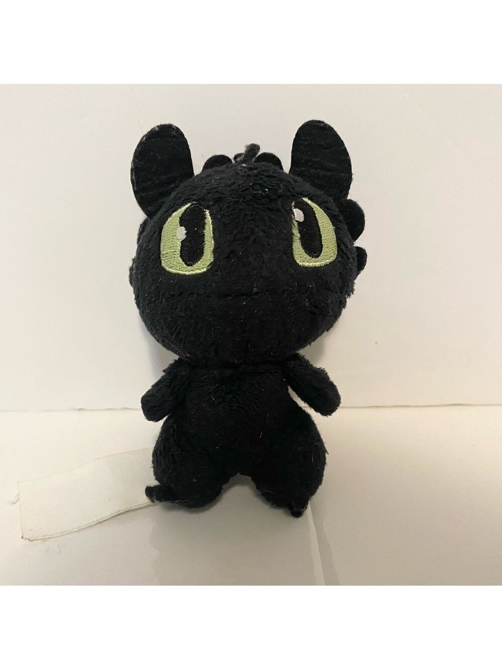 How To Train Your Dragon Toothless Plush Mini Stuffed Animal 4" Toy Black Green